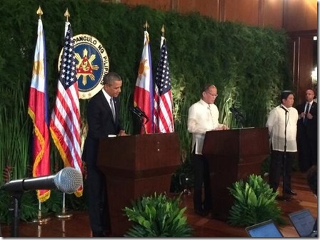 Benigno S. Aquino III en Barack Obama