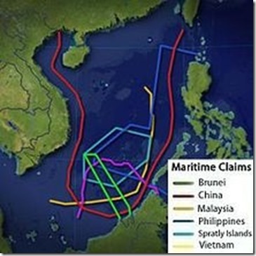 Zuid-Chinese Zee - Betwistingen eilanden