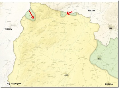 Afrin - 1 - militaire situatie - 21-01-2017