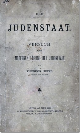 Der Judenstaat - Theodor Hertzl