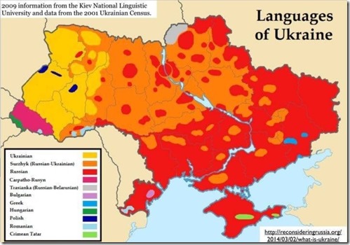 Talen in Oekraïne