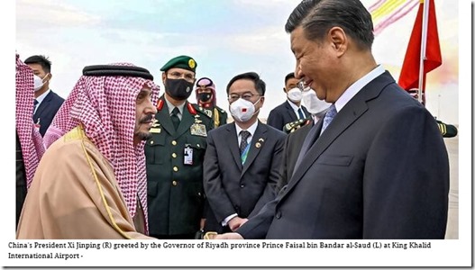Xi Jinping in Saoedi-Arabië - 7 december 2012